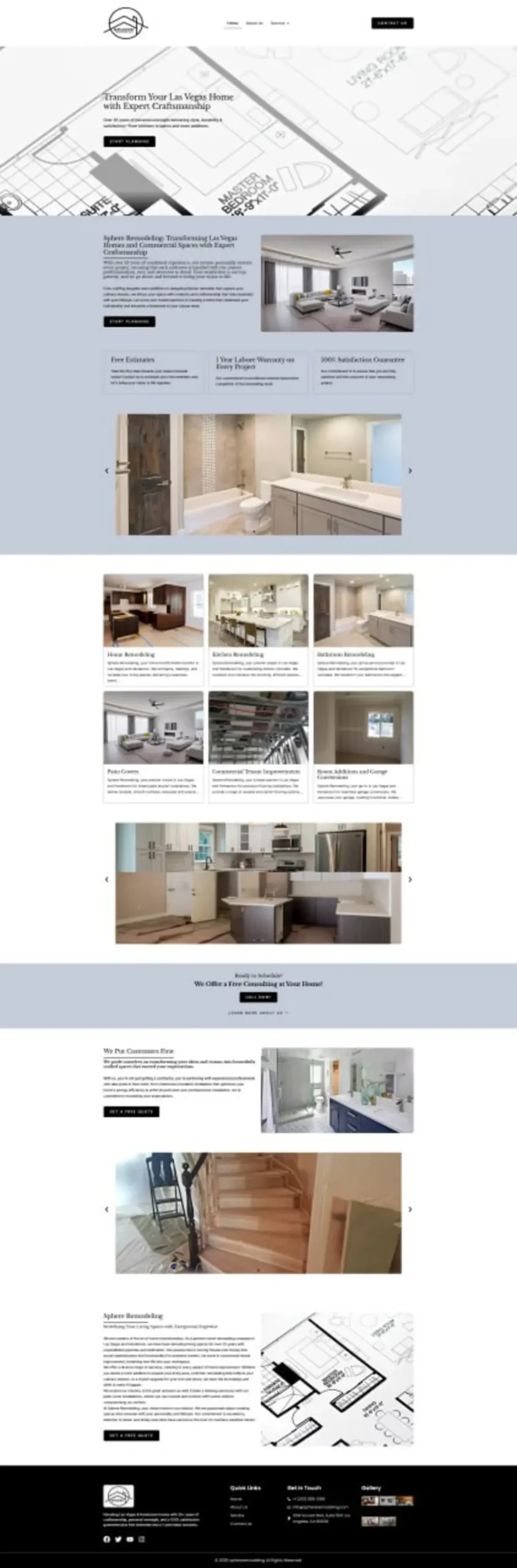 Real estate website — preview 2
